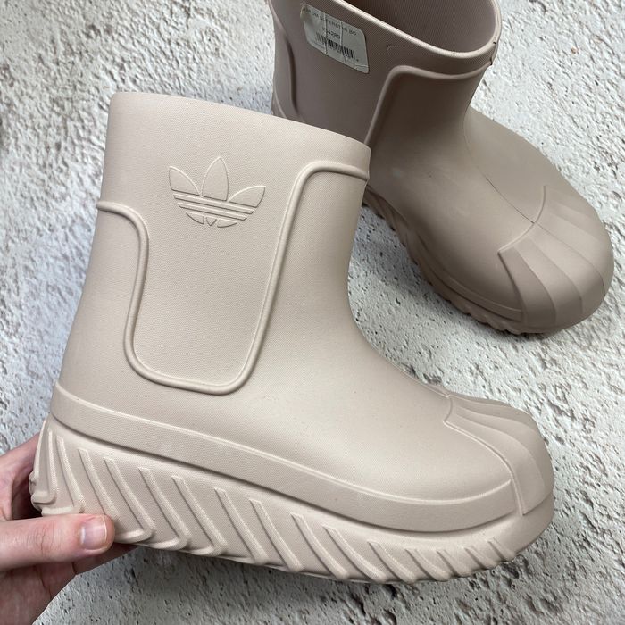 39 нові гумові чоботи жіночі Adidas Adifom Superstar Boot Beige ID4280
