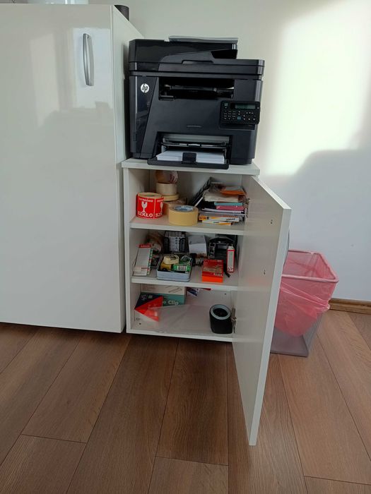 2 x małe szafki pod ksero/drukarkę