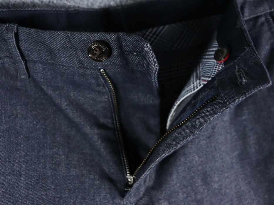 Tommy Hilfiger denton stretch chino męskie spodnie chinosy soft W32 M