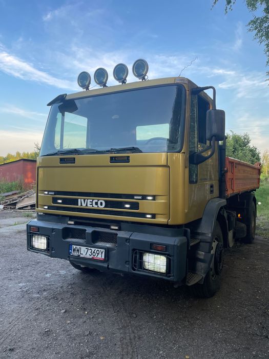Iveco eurotech/eurocargo wywrotka 4x2 blokada mostu
