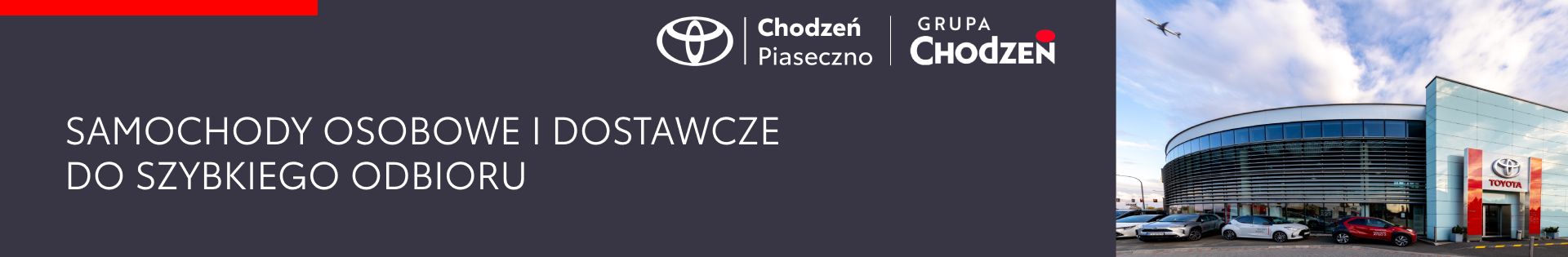 Toyota Chodzeń Piaseczno top banner