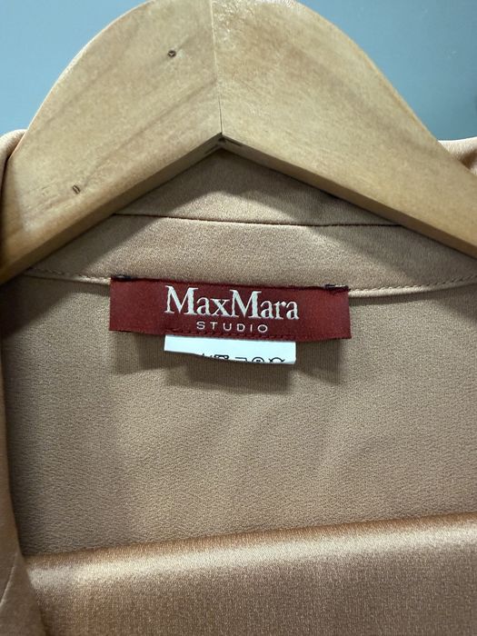 Max Mara studio костюм атласний шовковий