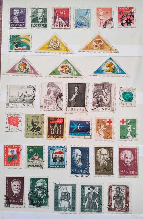 Polskie znaczki 1957/59