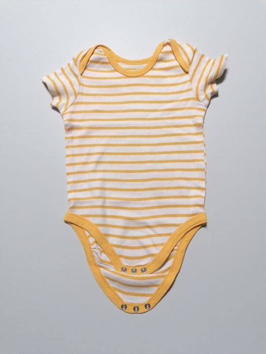 Pack de 2 Bodies Amarelos de Bebé