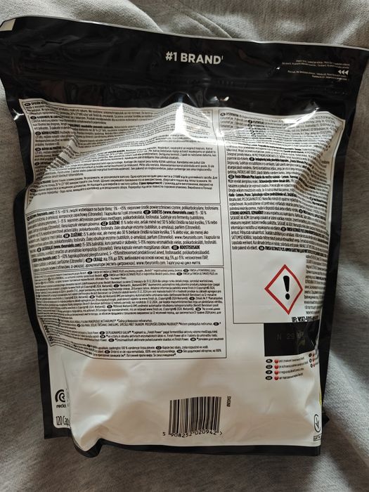Kapsułki do zmywarki FINISH Powerball ultimate plus 120 sztuk cytrynowe