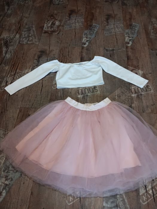 Kąplet bluzeczka i spódnica tiul
