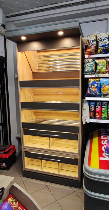 Regał na pieczywo 100cm DO SAMOOBSŁUGI Nowy Transport Montaż