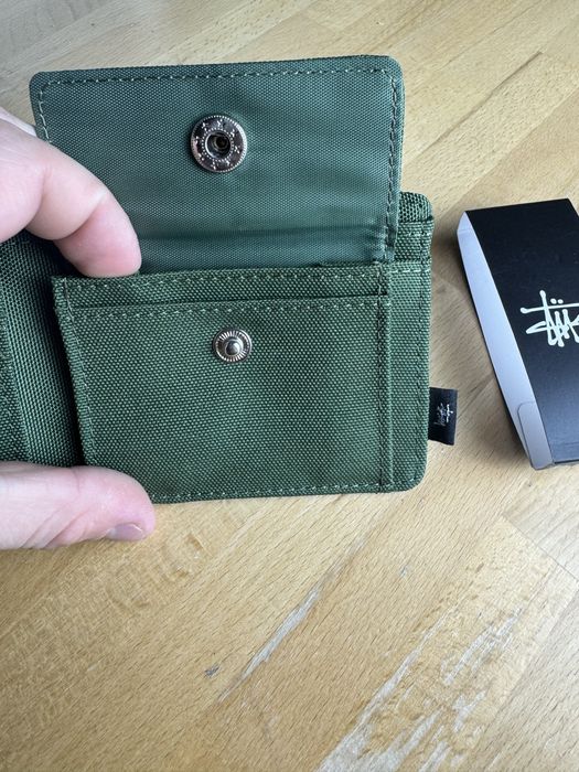 Portfel Stussy y2k zielony