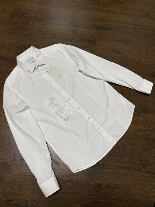 Koszula Męska Reserved Biała White Slim Fit Elegancka Klasyczna Basic