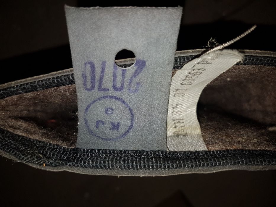 Buty Robocze PRL.