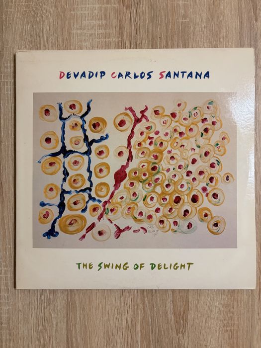 Devadip Carlos Santana The Swing of Delight USA EX 1980 2 LP