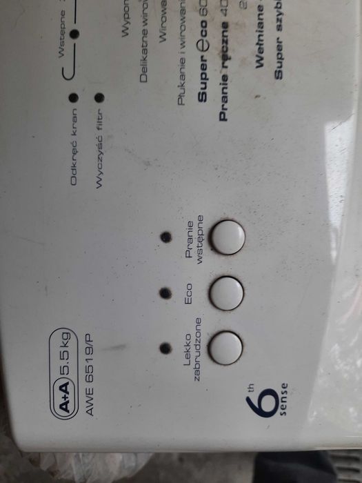 pralka whirlpool AWE6519P silnik pompa
