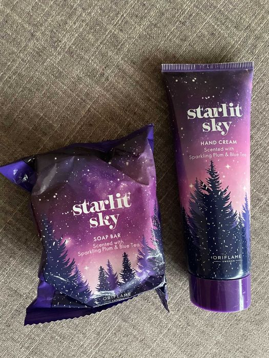Krem i mydełko do rąk Starlit Sky Oriflame, nowe.