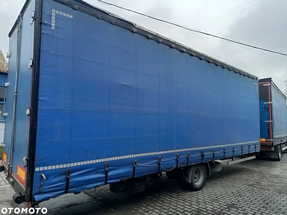 Zabudowa Tandem Przyczepa 10Ton Na Bliźniaku Boki Dach Rozsuwane Firan
