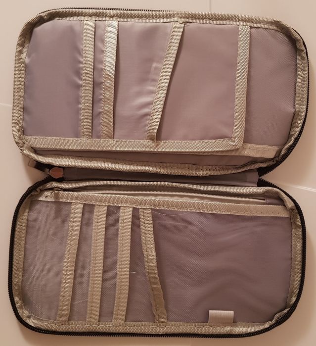 Bolsa de documentos de viagem