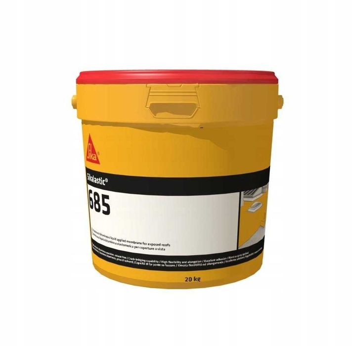 Sikalastic 685 Membrana płynna , izolacja , renowacja dachu , tarasu