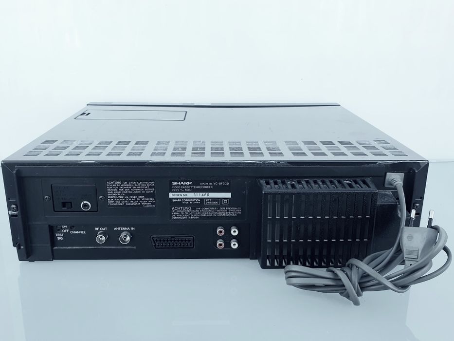 Magnetowid Sharp VC-5F3 HiFi stereo vintage