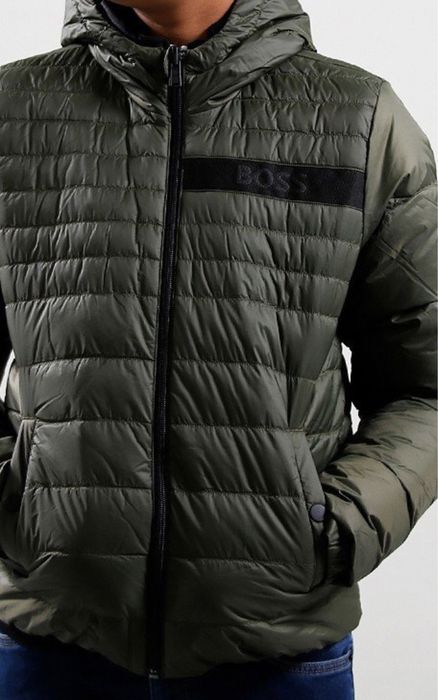 Kurtka puchowa  Hugo Boss rozm S hydrofobowa dwustronna