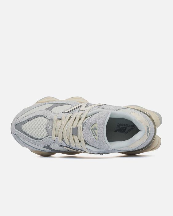 Женские кроссовки New Balance 9060 White&Grey. Размеры 36-40