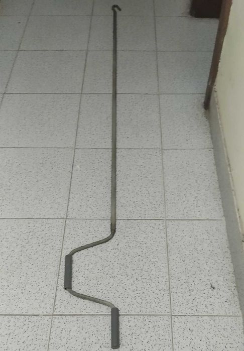 Varão de elevação de toldos  ou Roldana manual para toldo ou sistema de elevação duplo