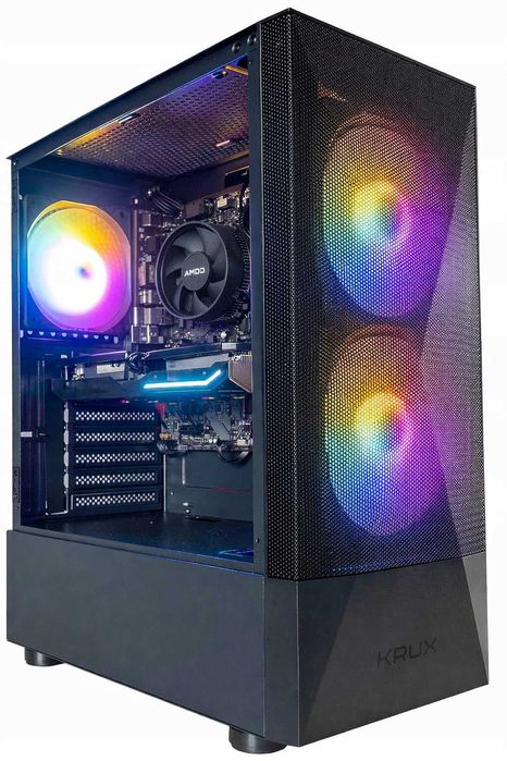 Gaming PC Ryzen 5 5500 / RX 5700 8GB / 32GB RAM DDR4 / SSD NVMe / W11
