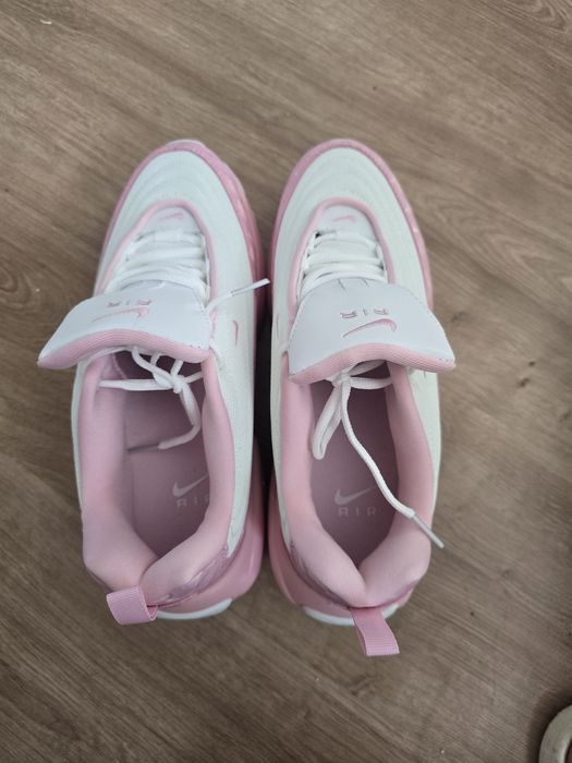 Nike air max bialo rozowe