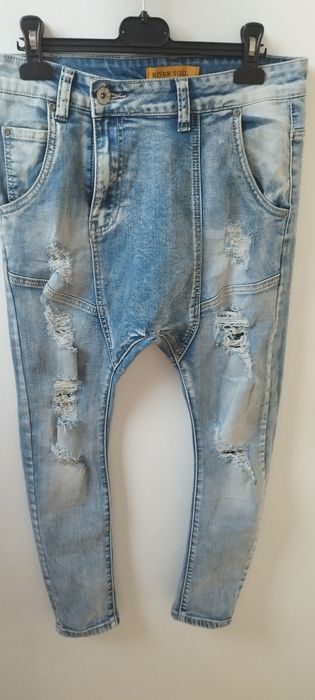 Spodnie damskie jeansowe river soul