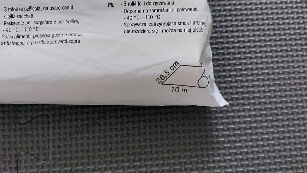 Próżniowa zgrzewarka do folii Severin