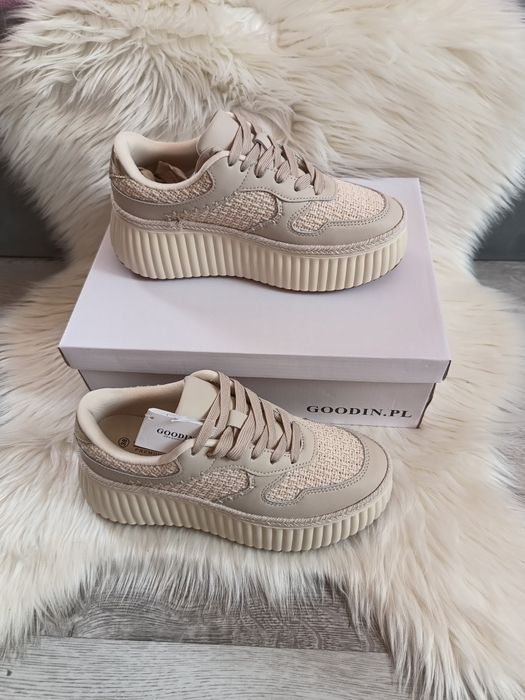 Buty Sneakersy Platforma Goodin Nowe rozmiar 38