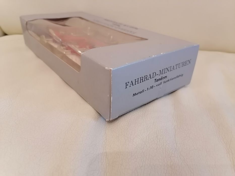 Tandem Fahrrad Miniaturen miniaturka Nowa rower