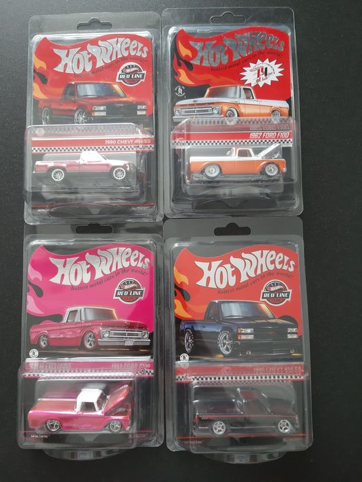 Hot wheels x 4 sztuki