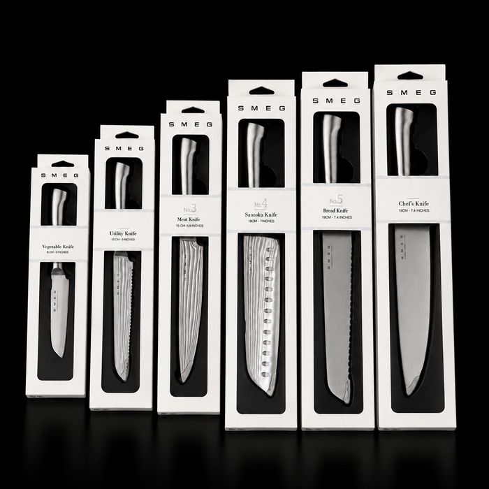 Faqueiro SMEG Branco Completo – Excelente Estado