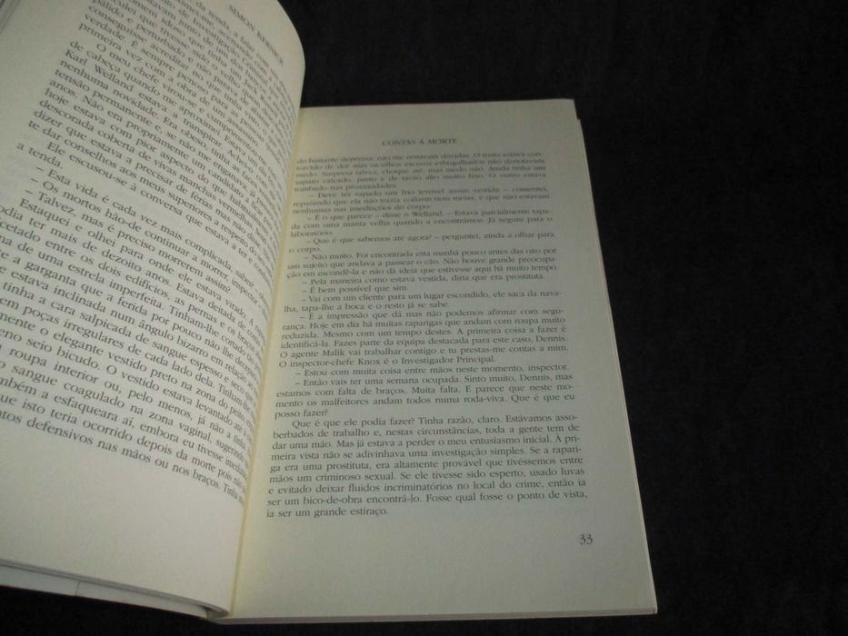 Livro Contas à Morte Simon Kernick