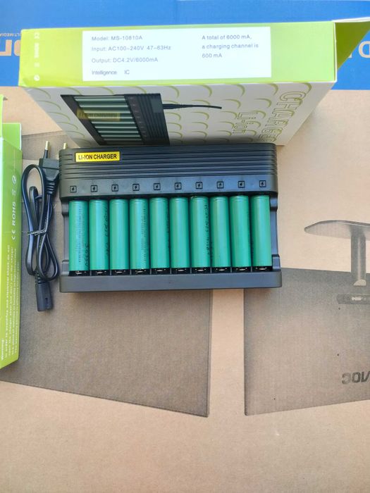 Lithium Battery Charger with 10 Slots64729761258882120