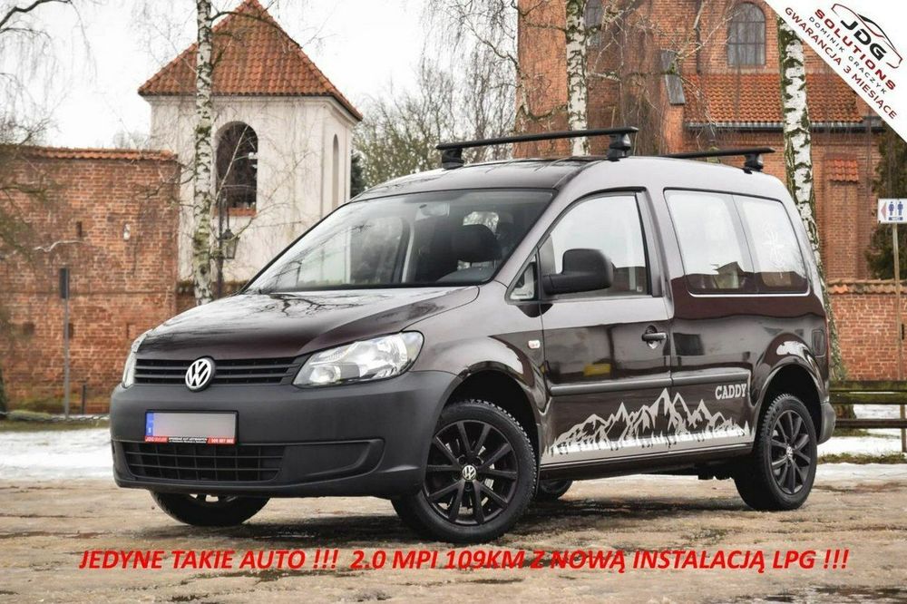 Volkswagen Caddy 2.0 MPI z nowym LPG !!! Przebieg 126 tys. km !!! Kolorowe radio !!!