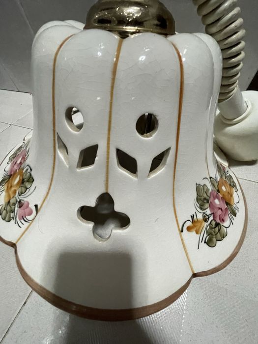 Candeeiro cozinha rústico