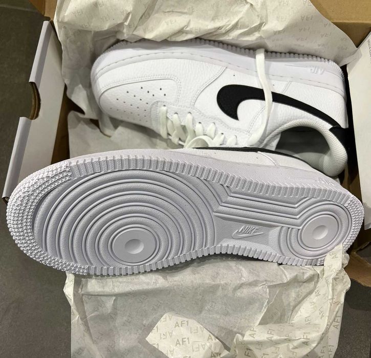 Air force 1 biale czarne obuwie nike sportowe meskie 36-44