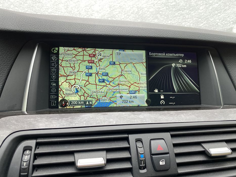 BMW F10 F11 NBT iDrive навігація навигация монитор дисплей джостик