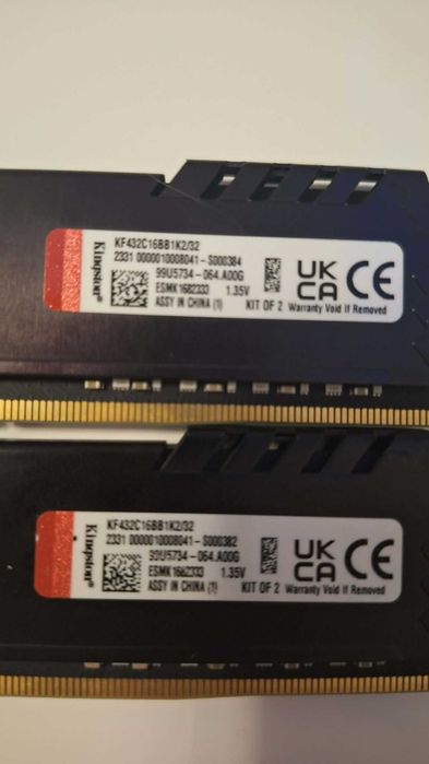 Pamięć Ram 2x16gb (32gb) 3200mhz ddr4 Kingston Fury