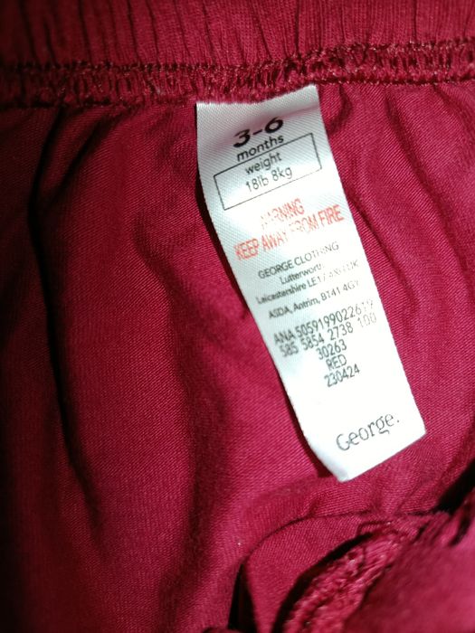 Комбінезон весняний на дівчинку 3-6 міс. George+ подарунок шапочка