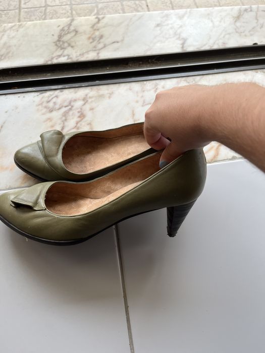 Sapatos de Salto Alto Verdes