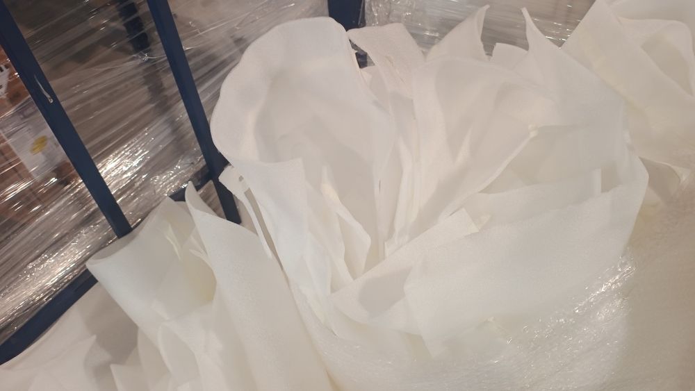 Pianki. Folie, gąbki