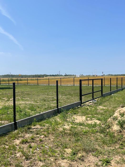 Ogrodzenie panelowe 3D KOMPLET ogrodzenia panele Transport