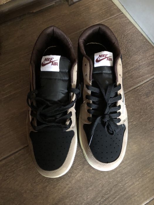 Кросівки Nike air jordan 1 low(travis scott)