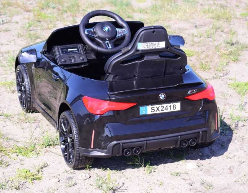 BAWIBUS.PL Auto na akumulator BMW M4 samochód dla dzieci jeździk RC