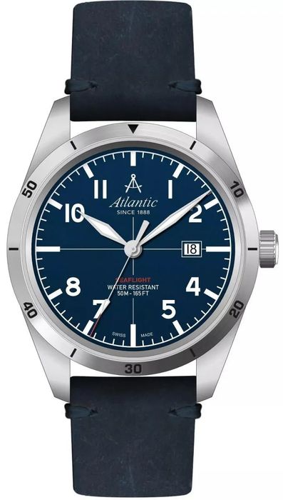 zegarek męski atlantic seaflight 70351.41.55 + box