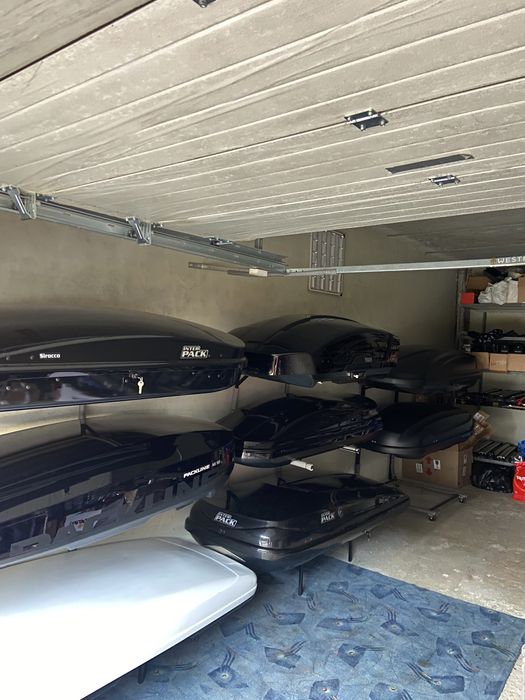 Оренда автобоксу Thule на дах та фаркоп бокс на прокат туле поперечини