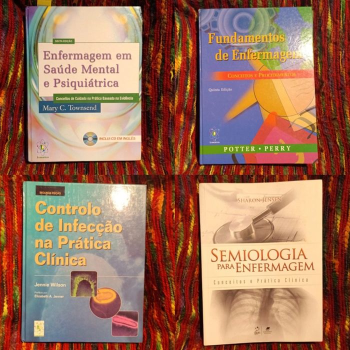 Livros Enfermagem, Medicina, Saúde