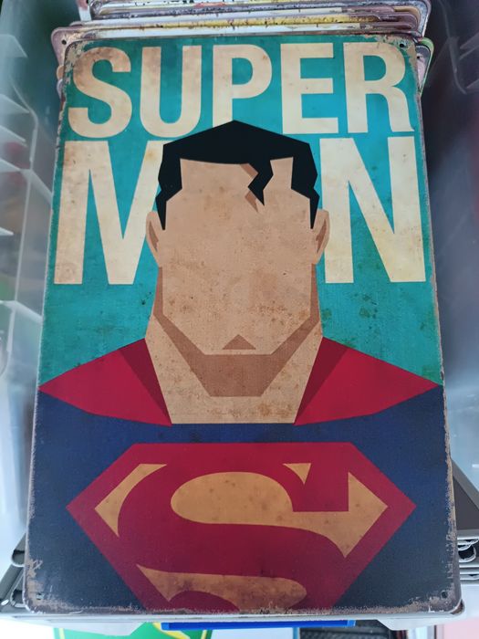 Placa em metal Banda desenhada Marvel Star wars