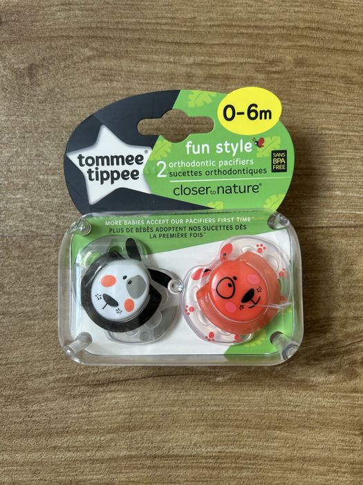 Соски пустушки Tommee Tippee 0-6 міс